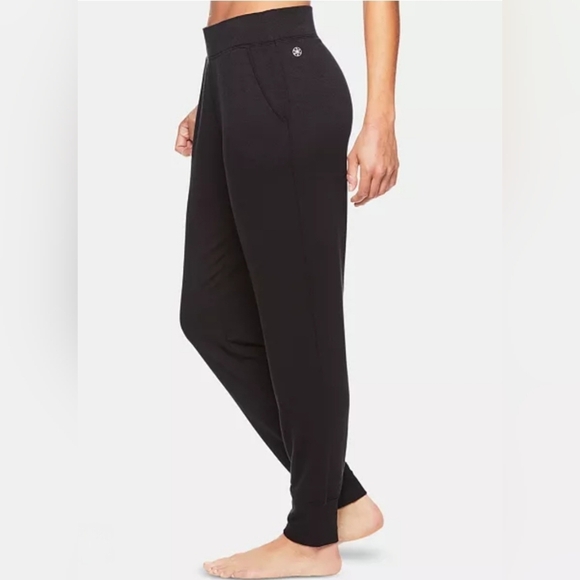 NWOT | Gaiam | Jordyn Nirvana Jogger Leggings | Color: Black | Size: Medium - Picture 4 of 13